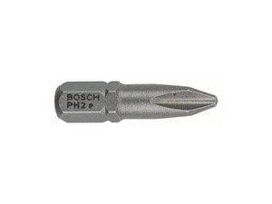 Насадка (бита) крестообразная PH2 25 мм BOSCH Extra Hart (посадочн. шестигранник 1/4 ")