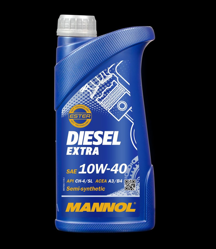 Масло моторное MANNOL Diesel Extra 10W-40 CH-4/SL 1л