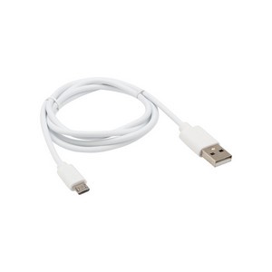 Кабель USB-micro USB/PVC/white/1m/REXANT