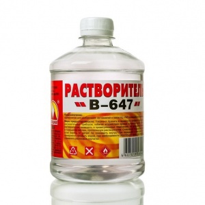 Растворитель В-647 «Вершина», пэт/т, 0,8 кг/1 л