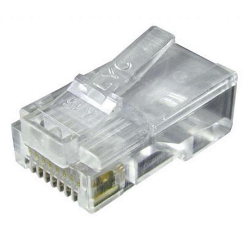 Разъем REXANT Джек RJ-45 8P8C CAT 5e 05-1021 Китай