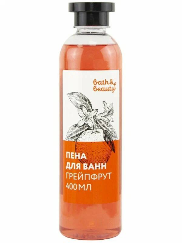 Пена для ванн Bath&beauty грейпфрут 0,4 л 