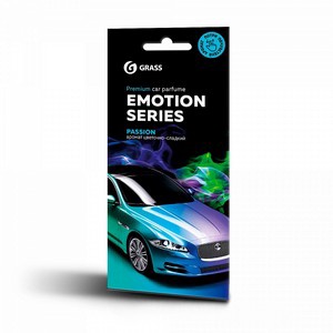 Ароматизатор воздуха картонный GraSS Emotion Series Passion арт,AC-0165 Россия