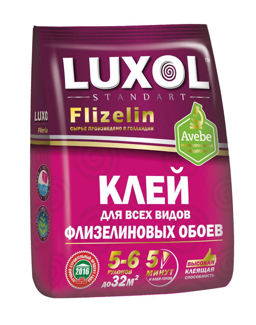 Клей обойный универсальный LUXOL Флизелин 200 г