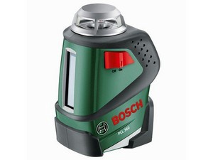 Нивелир лазерный линейный BOSCH PLL 360 со штативом в кор. (проекция: крест, 1 плоскость 360°, до 20 м, +/- 8 мм, резьба 1/4")