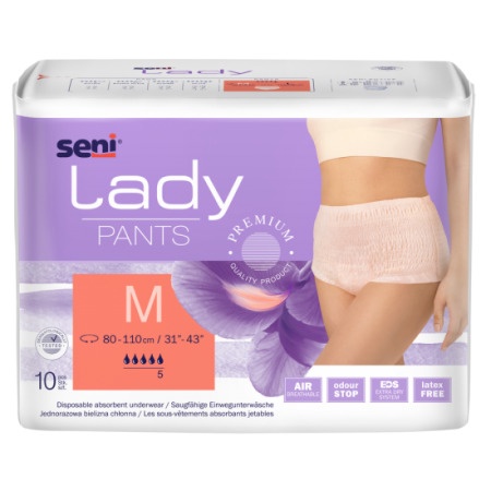 Подгузники-трусики Seni Lady Pants Medium 10 шт 