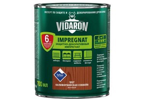 Пропитка для дерева Vidaron Impregnat секвойя калифорнийская V07 0,7л