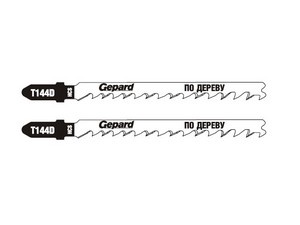 Пилка лобз. по дереву T144D (2 шт.) GEPARD