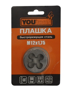 Плашка YOURTOOLS М12х1,75 