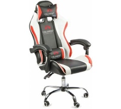 Кресло офисное Calviano ULTIMATO black/white/red 