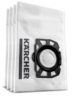 Мешки флисовые Karcher WD3/2Plus 4шт. арт. 2-863-314-0