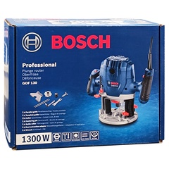 Фрезер вертикальный BOSCH GOF 130 в кор. (1300 Вт, цанга 6/8 мм, 28000 об/мин, регул. об.)