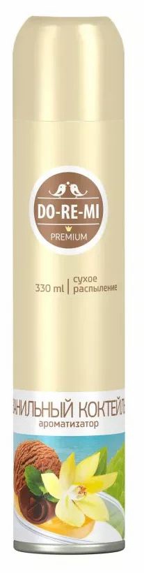 Освежитель До-ре-ми Ванильный коктейль 350 мл.