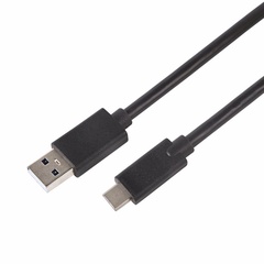 Кабель USB-Type-C PVC REXANT черный 1 м. арт. 18-1881 