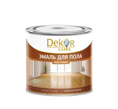 Эмаль Dekor для пола красно-коричневая 800г 