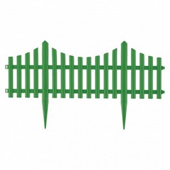 Забор декоративный &quot;Гибкий&quot;, 24 х 300 см, зеленый, Россия, Palisad