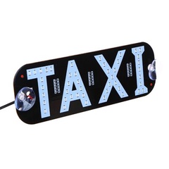 Индикатор светодиодный NG на лобовое стекло автомобиля для такси 12В 0.5Вт 