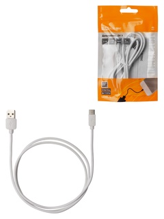 Дата-кабель TDM ДК 5 USB Type-C белый 1м арт.SQ1810-0305 