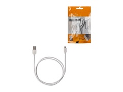 Дата-кабель TDM ДК 6 USB - Lightning белый 1м арт.SQ1810-0306 