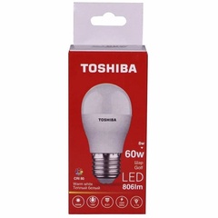 Лампа светодиодная TOSHIBA Golf G45 60w 3000k CRI 80 ND E14 