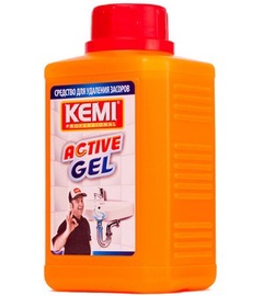 Средство для удаления засоров "KEMI - professional - ACTIVE Gel" ПВХ-бут. 1000 мл.