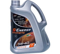 Масло моторное SyntheticActive 5W-40 промо 5 л. 