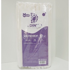 Пелёнки впитывающие детские Dr. Dinno 60х90 10шт 