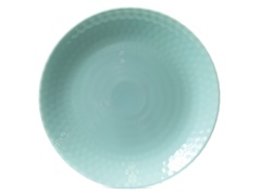 Тарелка мелкая стеклокерамика Pampille light turquoise 25см арт. Q4649 Франция