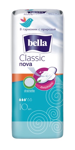 Прокладки Bella Classic Nova 10шт 