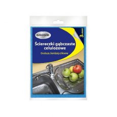 Салфетки губчатые для уборки GROSIK 19х15.5см 3шт 