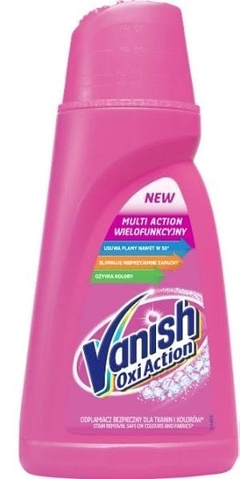 Пятновыводитель жидкий, 1 л Vanish Oxi Action 