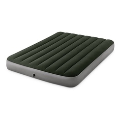 Кровать надувная INTEX DOWNY BED QUEEN fiber-tech ПВХ 152х203х25см арт. 64779 Россия