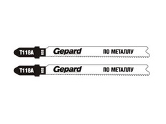 Пилка лобз. по металлу T118А (2 шт.) GEPARD