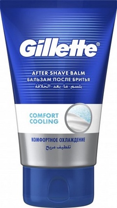 GILLETTE Бальзам после бритья Comfort Cooling (комфортное охлаждение) 100мл