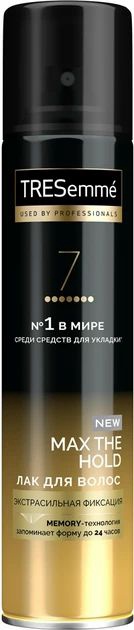 TRESEMME Лак д/волос ЭКСТРА СИЛЬНАЯ ФИКСАЦИЯ 250мл 67451915