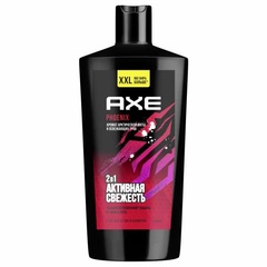 Гель для душа и шампунь AXE "Феникс" 610 мл. 